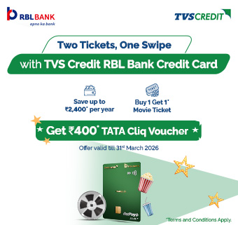 Credit Card – ₹400 TATA Cliq Voucher Offer