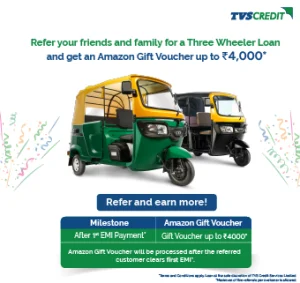 TVS Credit 3-Wheeler Referral Program