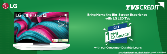 LG LED TV Cashback