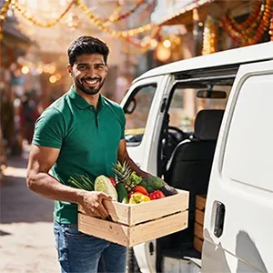 Used commercial vehicle loans by TVS Credit